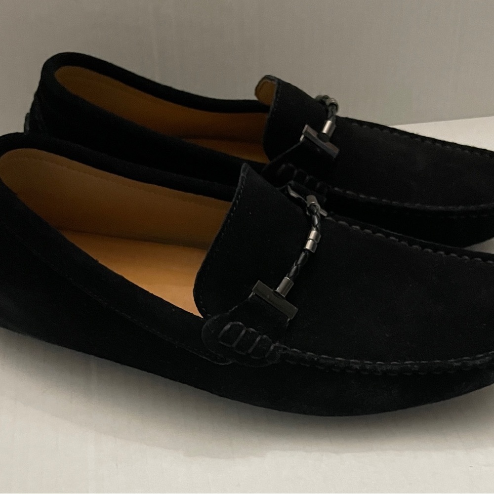 Go Tour Driving Moccasins - Black - Men's US Size 9.5 EUC